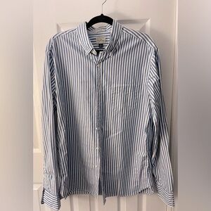 J.Crew Men’s 100% Cotton Button Up Shirt Sz L
